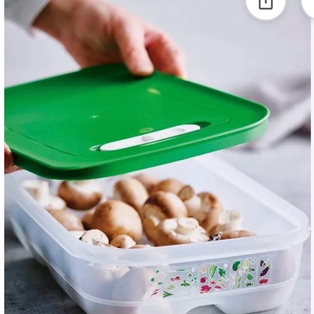 NEW (NIP) Tupperware FridgeSmart Food Storage Containers, 2 Piece Set (LAST one) - Picture 4 of 14